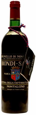 Biondi-Santi Il Greppo Brunello di Montalcino 1985 750ml (750ml) (750ml)